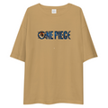 One Piece Live Action Logo Oversized Tee - Beige