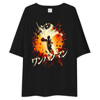 One Punch Man Serious Blast Oversized Tee