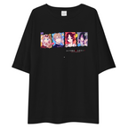 Kaguya-sama Love Is War Main Cast Oversized Tee - Black