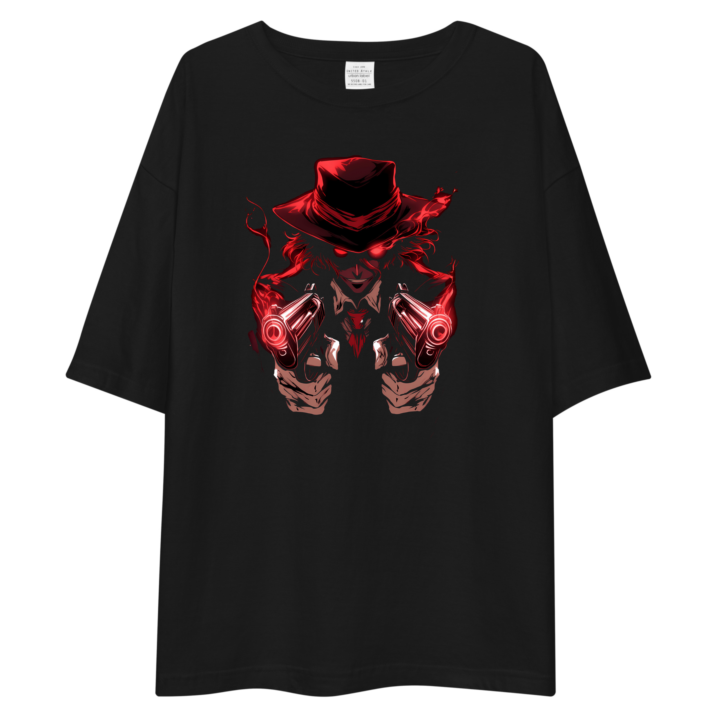 Hellsing Alucard Red Aura Oversized Tee
