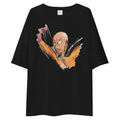 One Punch Man Saitama Oversized Tee - Black