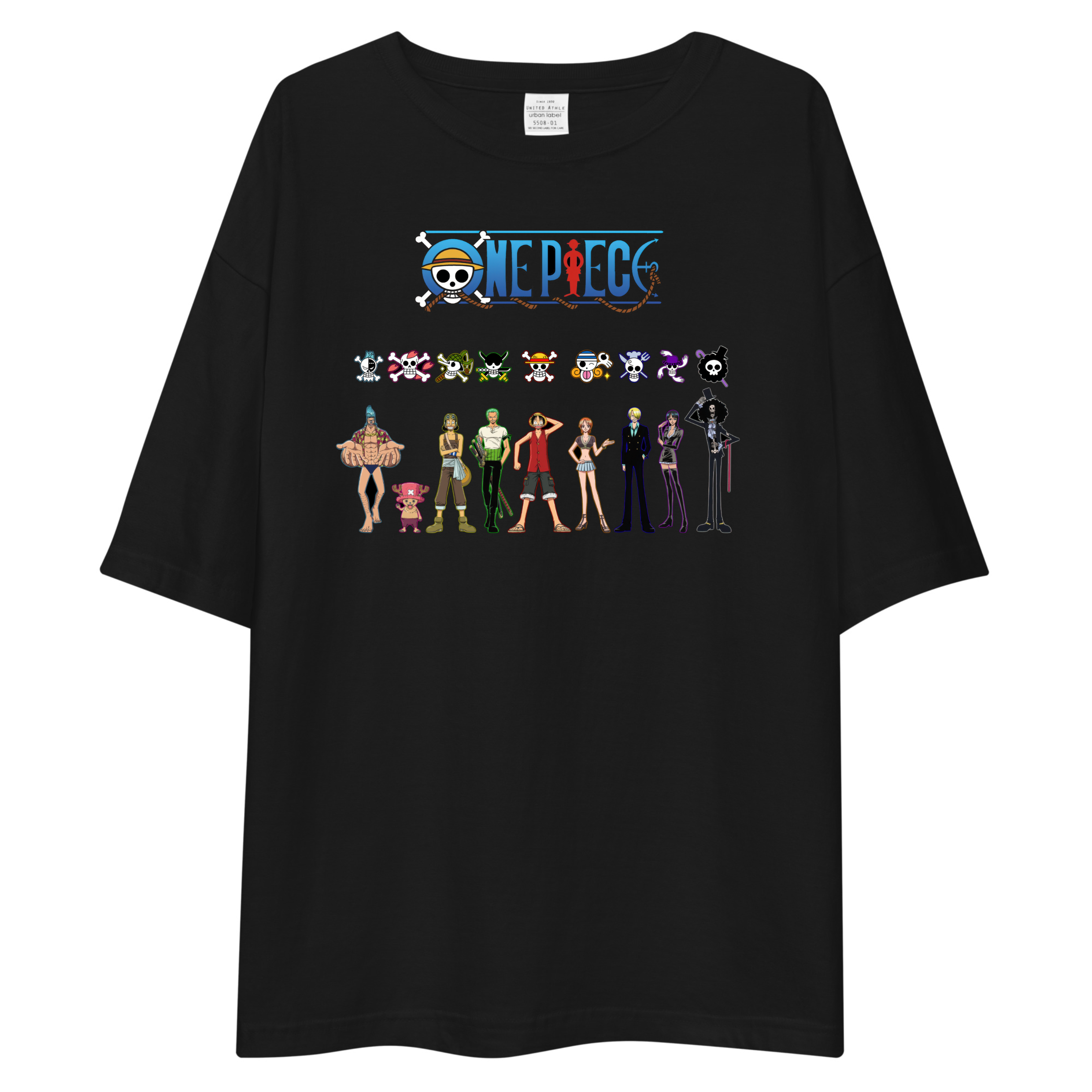 One Piece Grand Line Crew Oversized Tee