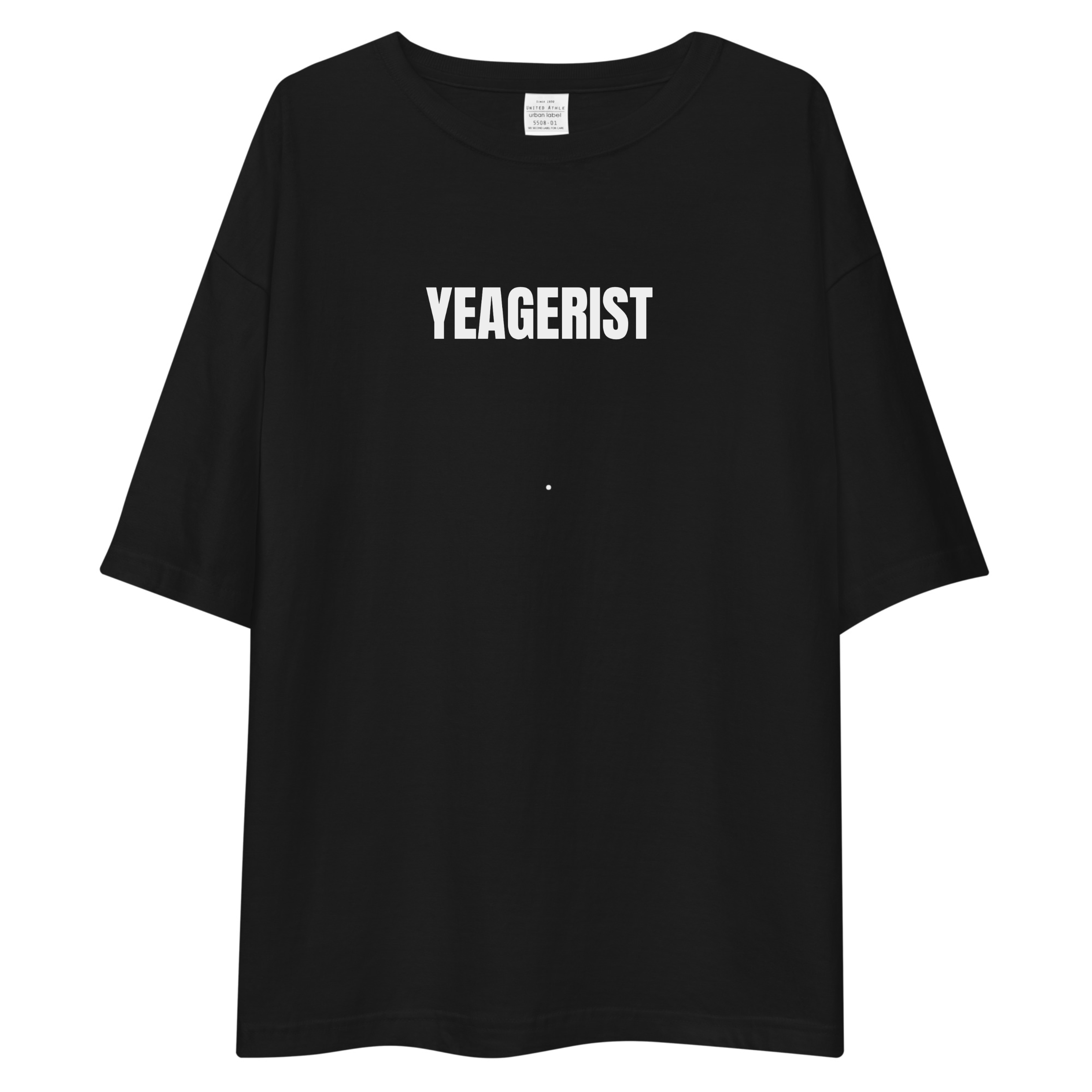 Attack on Titan Yeagerist Back Print Oversized Tee