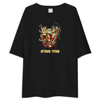 Attack on Titan Triple Titan Split Oversized Tee