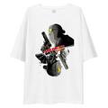 Sakamoto Days Taro Action Split Oversized Tee
