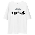 One Piece New World Crew Silhouettes Oversized Tee