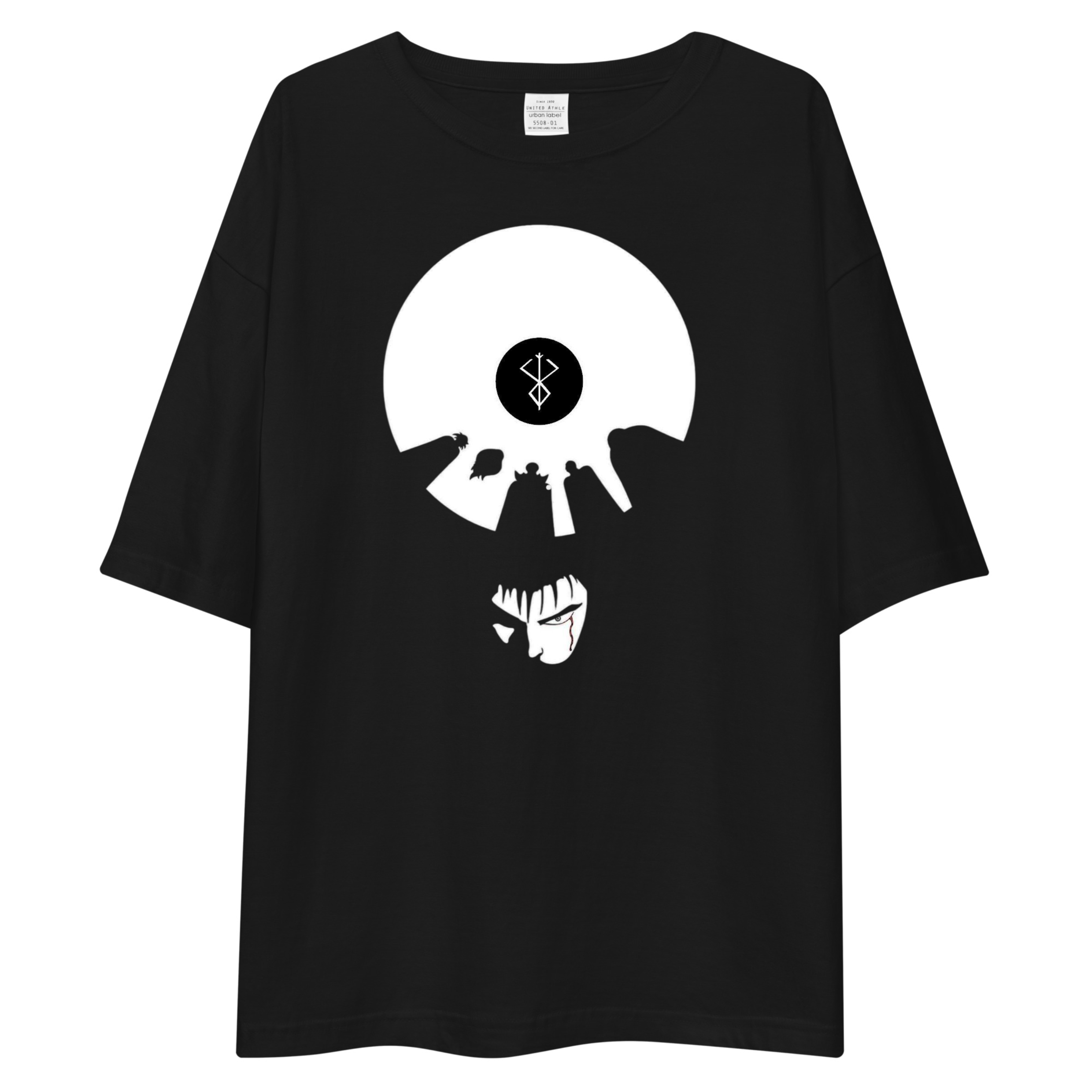 Berserk Eclipse Negative Space Oversized Tee