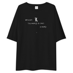 Death Note Without L Quote Minimalist Oversized Tee
