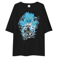 Naruto Kakashi Susanoo Electric Oversized Tee - Black