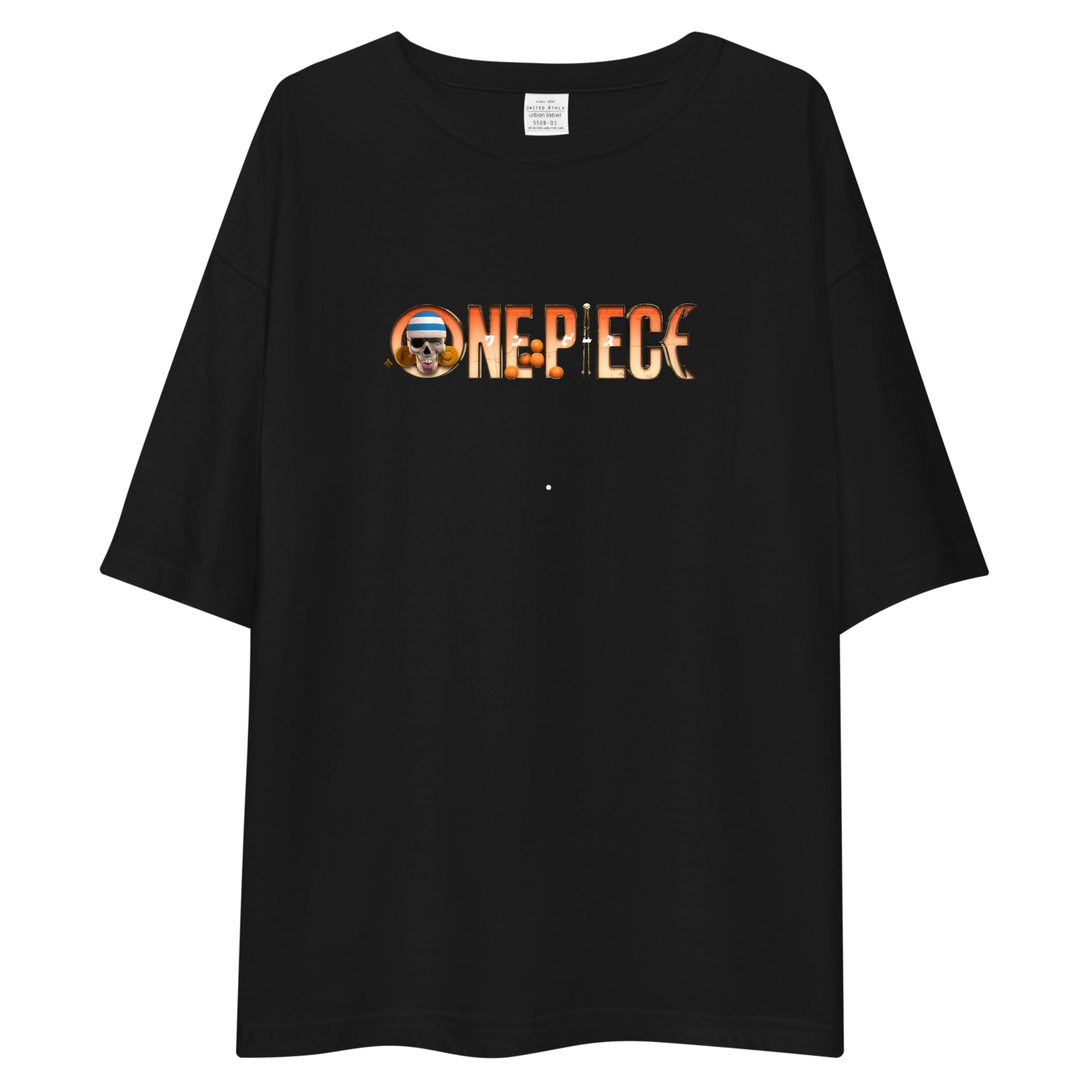 One Piece Live Action Arlong Park Oversized Tee - Black