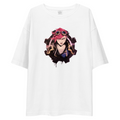 Arcane Vi Piltover Gear Oversized Tee - White