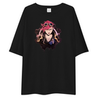 Arcane Vi Piltover Gear Oversized Tee - Black