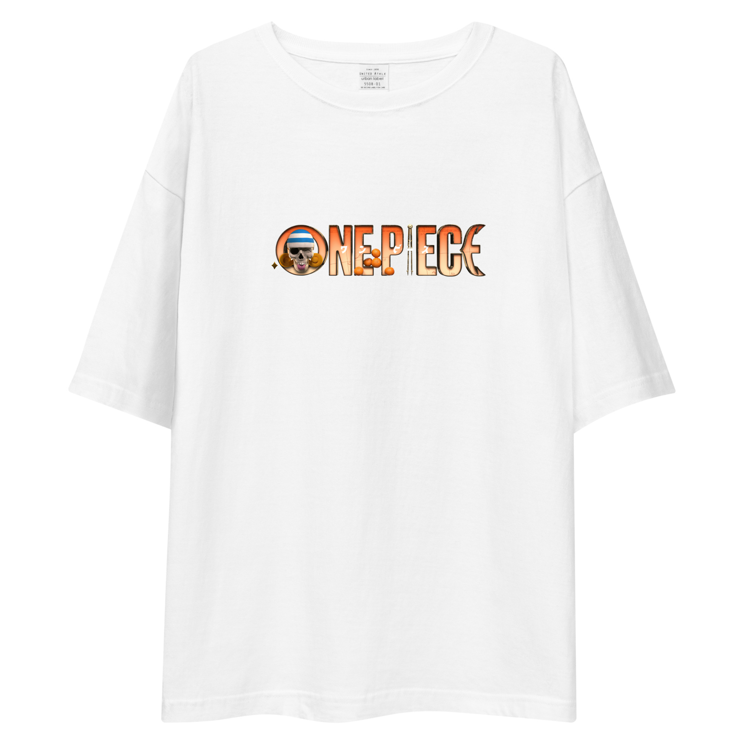 One Piece Live Action Arlong Park Oversized Tee - White