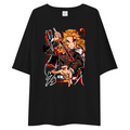 Demon Slayer Rengoku Flame Hashira Oversized Tee