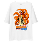 Naruto Shippuden Kurama Nine Tails Oversized Tee - White