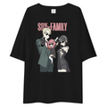 Spy x Family Agent Sunglasses Oversized Tee - Black