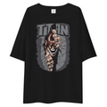Attack on Titan Wall Titan Peek Oversized Tee