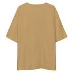 One Piece Monkey D Luffy Wanted Poster Oversized Tee - Beige