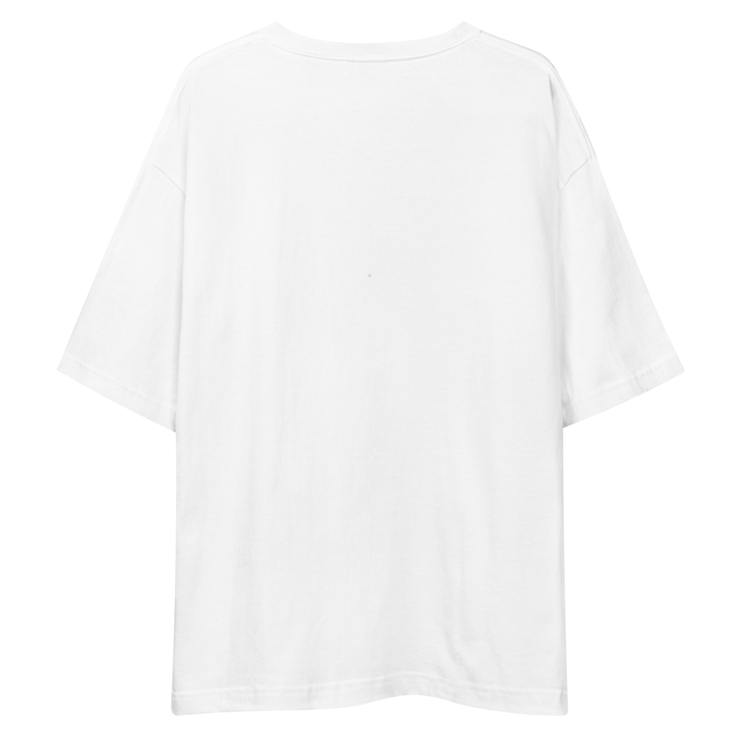 Berserk Blood Red Logo Oversized Tee - White