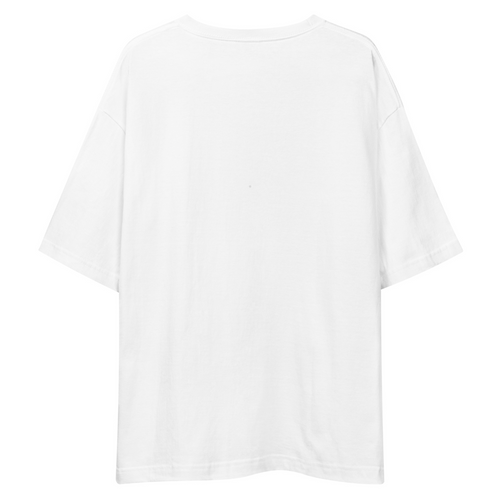 Berserk Blood Red Logo Oversized Tee - White
