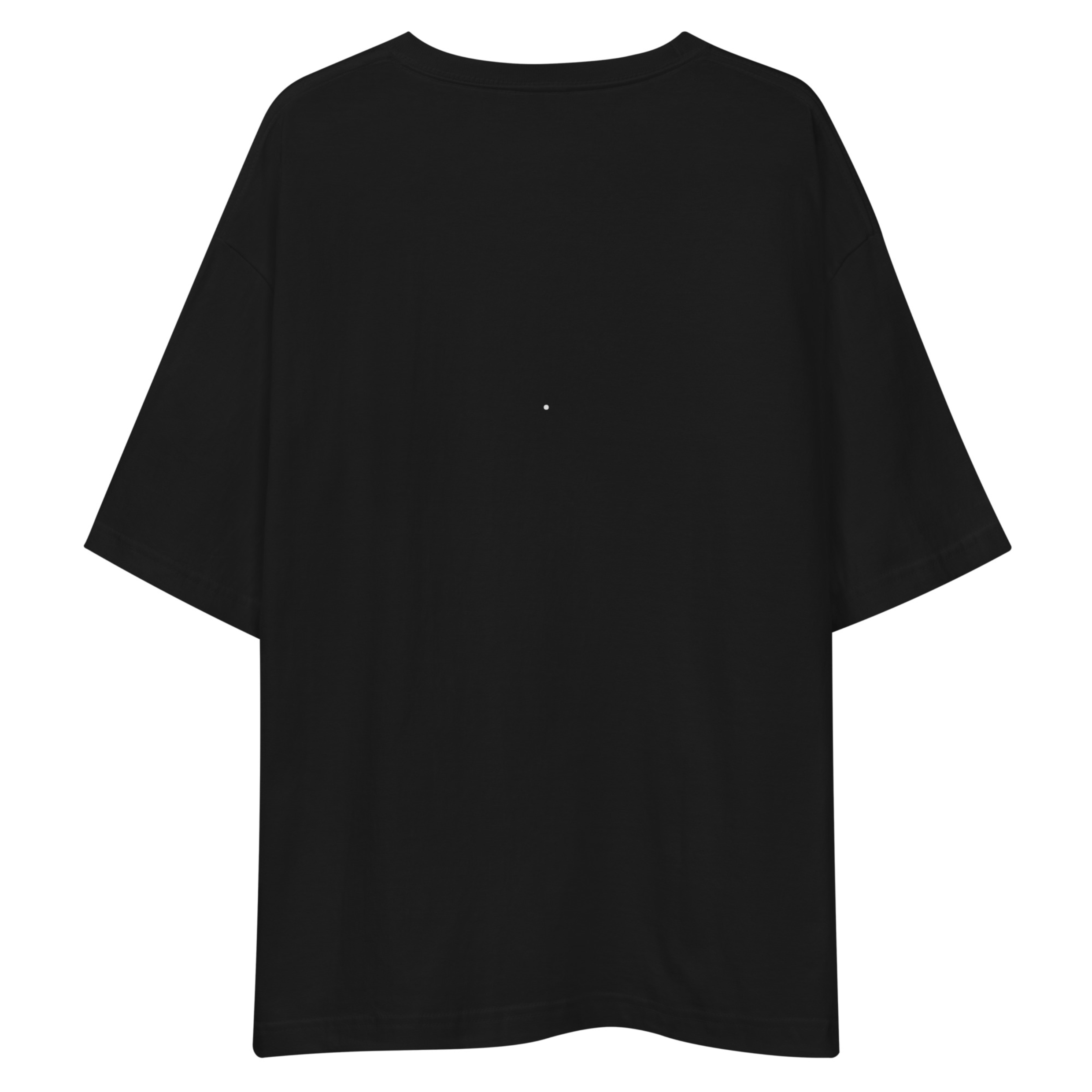 Berserk Blood Red Logo Oversized Tee - Black