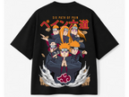 Naruto Six Paths of Pain Back Print Oversized Tee
