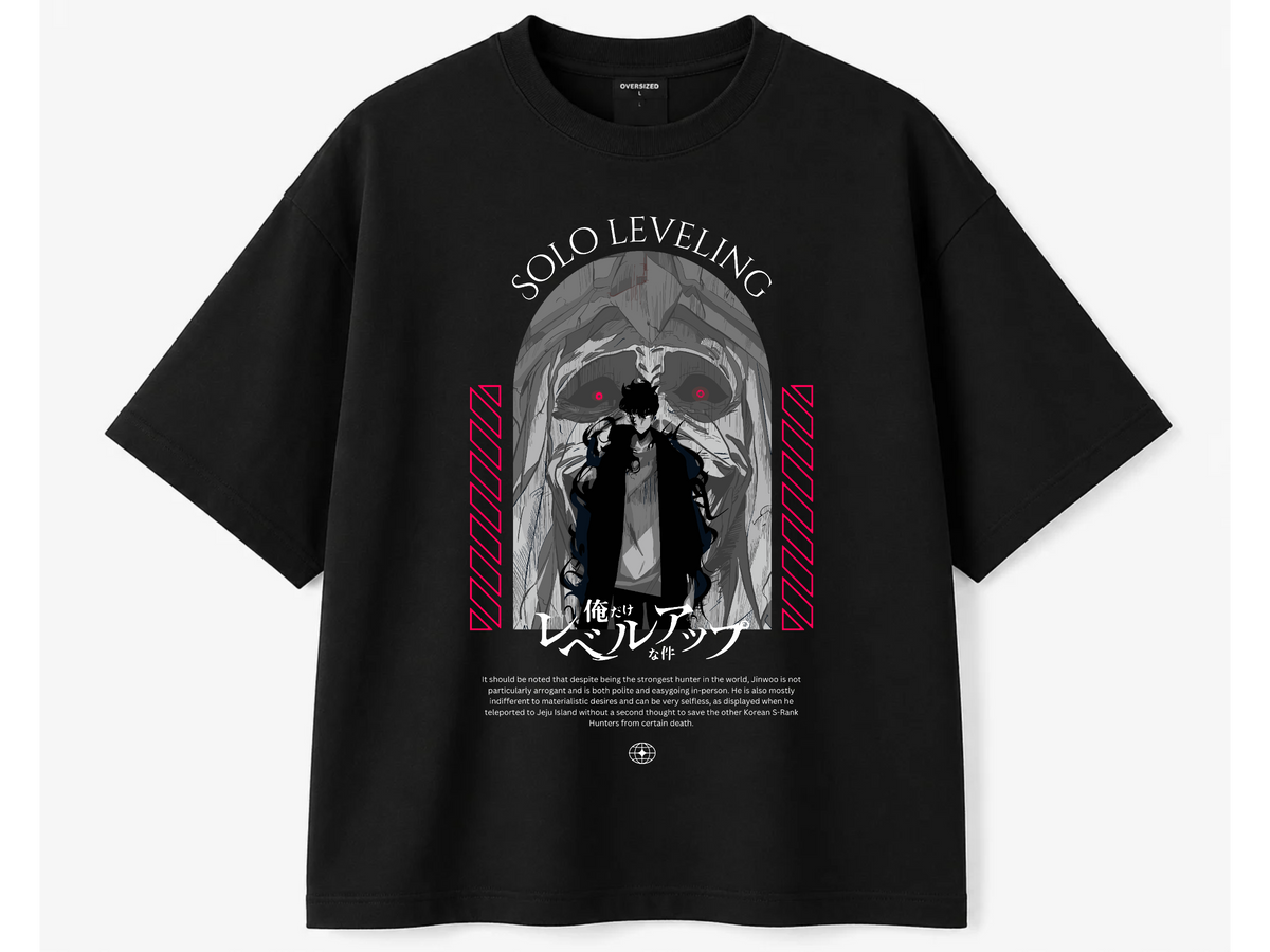 Solo Leveling Double Dungeon Oversized Tee