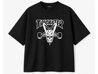 Loki Trickster Skate Skull Oversized Tee
